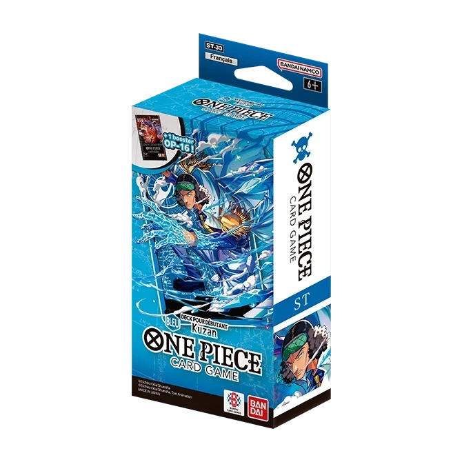 One Piece Card Game – Starter Decks ST-31 à ST-36 (version française) – ST33 Kuzan
