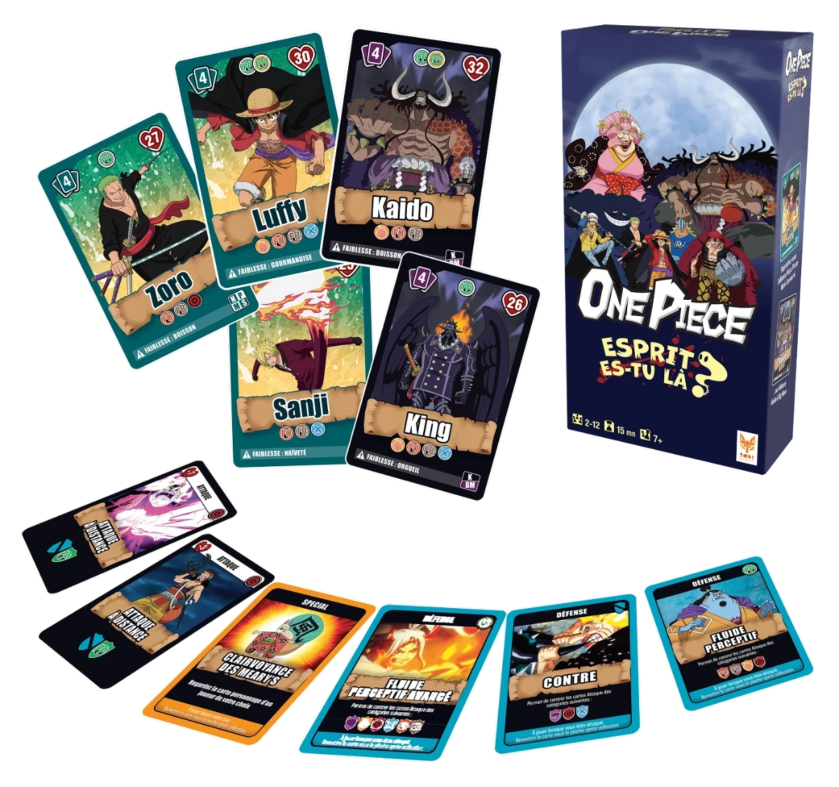 One Piece Esprit es-tu là ? – contenu du jeu
