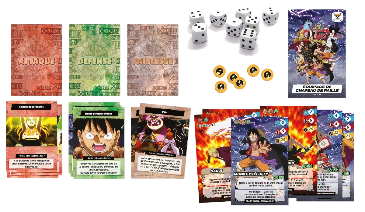 One Piece Raid sur Onigashima – contenu du jeu
