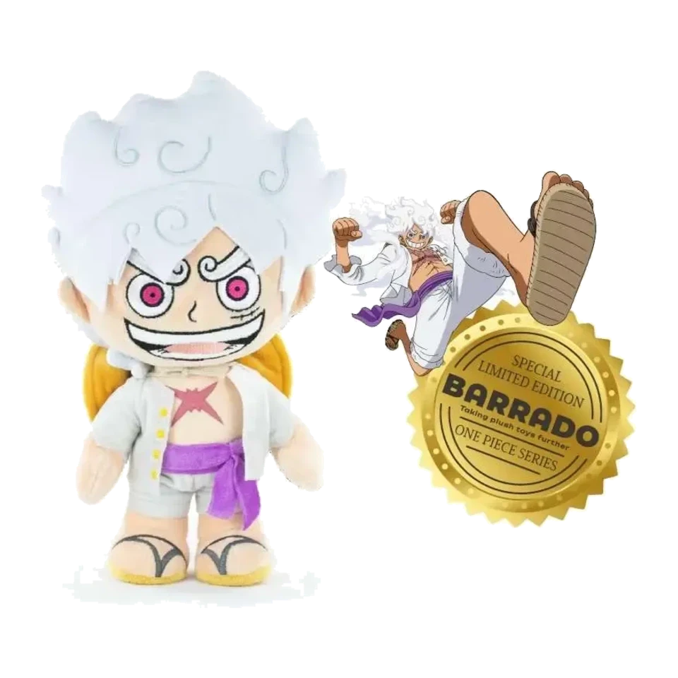 Peluche Luffy Gear 5 Édition spéciale limitée 30 cm – One Piece