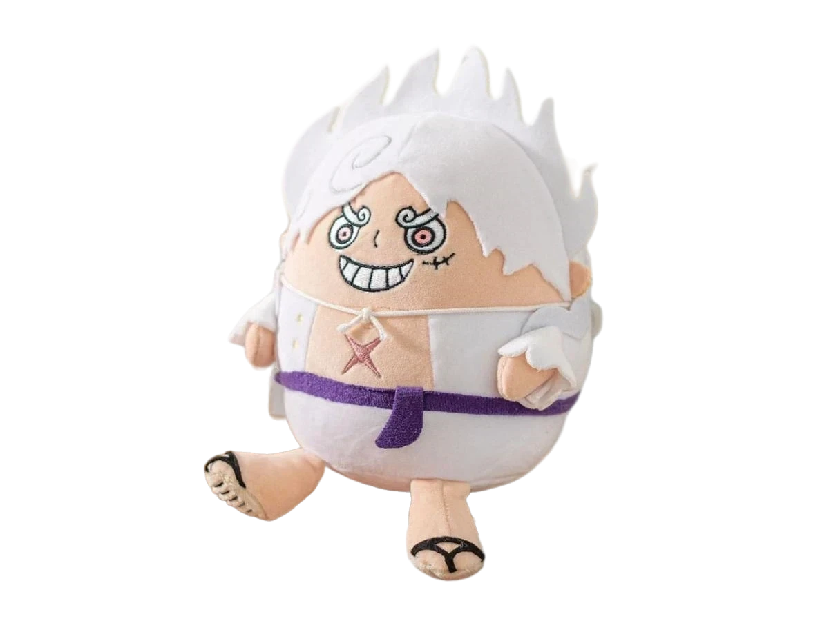 Peluche Monkey D. Luffy Gear 5 SD 15 cm – One Piece (Sakami) – autre angle
