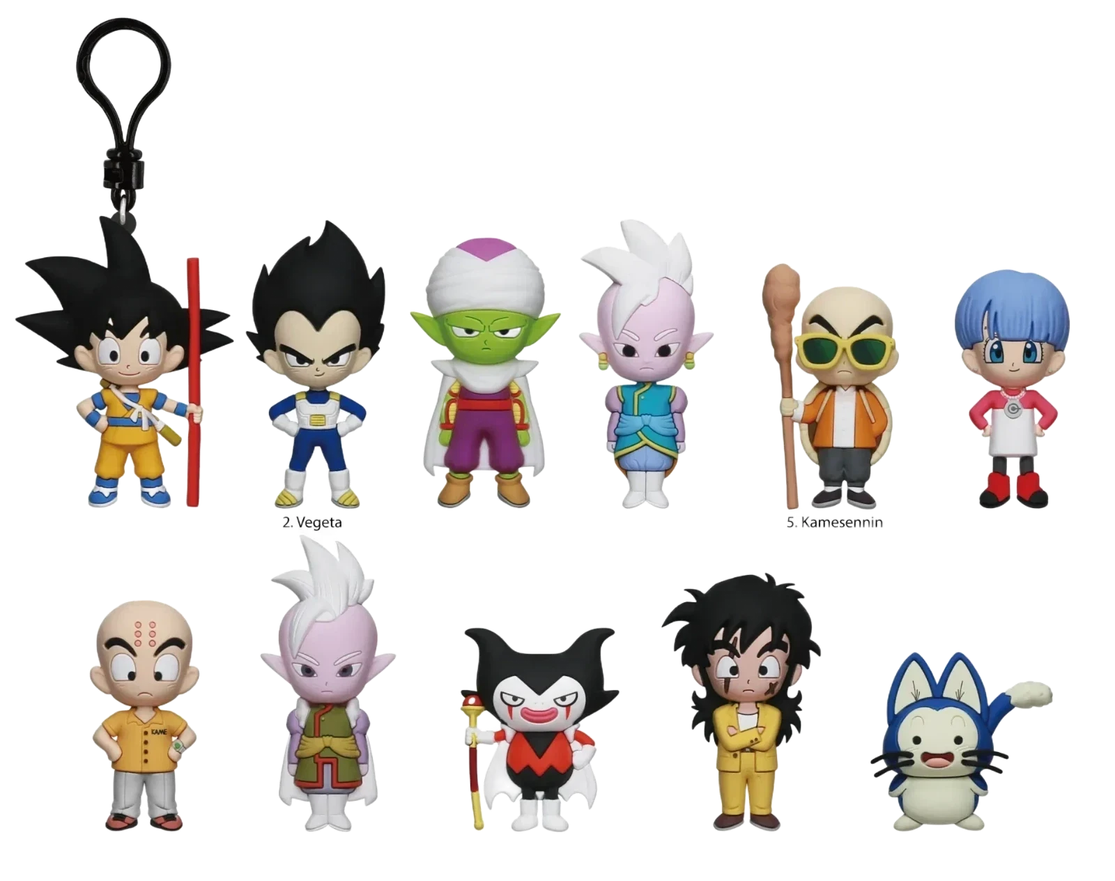 Porte-clés mousqueton Bag Clip Dragon Ball Daima en sachet surprise (Monogram) – les personnages de la série