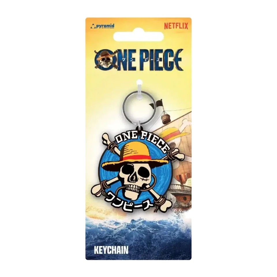 Porte-clés PVC Chapeau de paille – One Piece Netflix