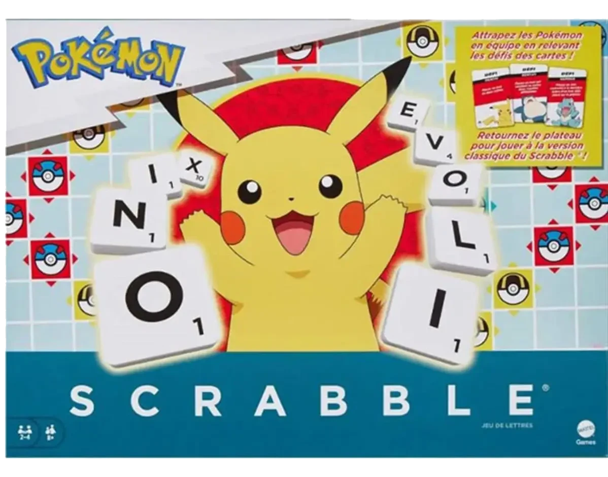 Scrabble Pokémon – boîte du jeu
