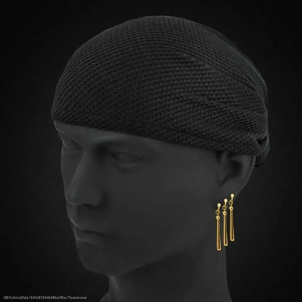 Set bandana et boucles d’oreilles – One Piece Netflix – vue 3