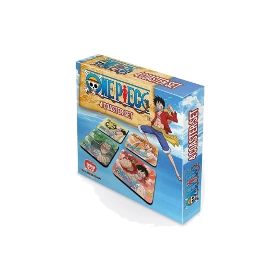 Set de sous-verres personnages – One Piece