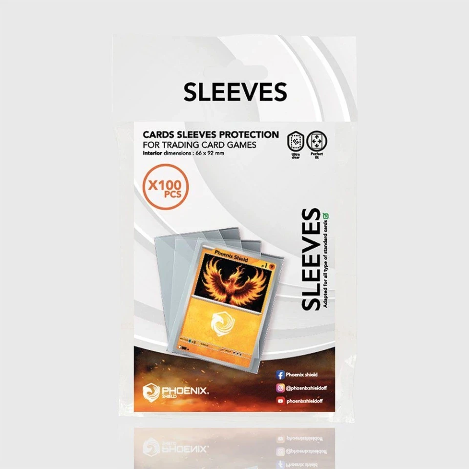 Sleeves Standard 66 x 92 mm Phoenix Shield x100