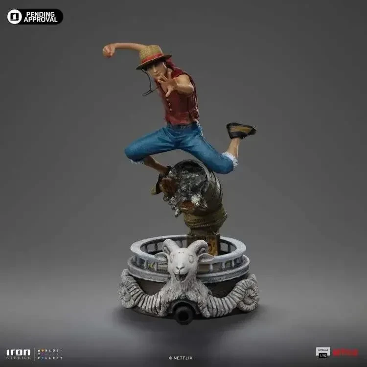 Statue Monkey D. Luffy 1/10 One Piece Netflix – vue 3