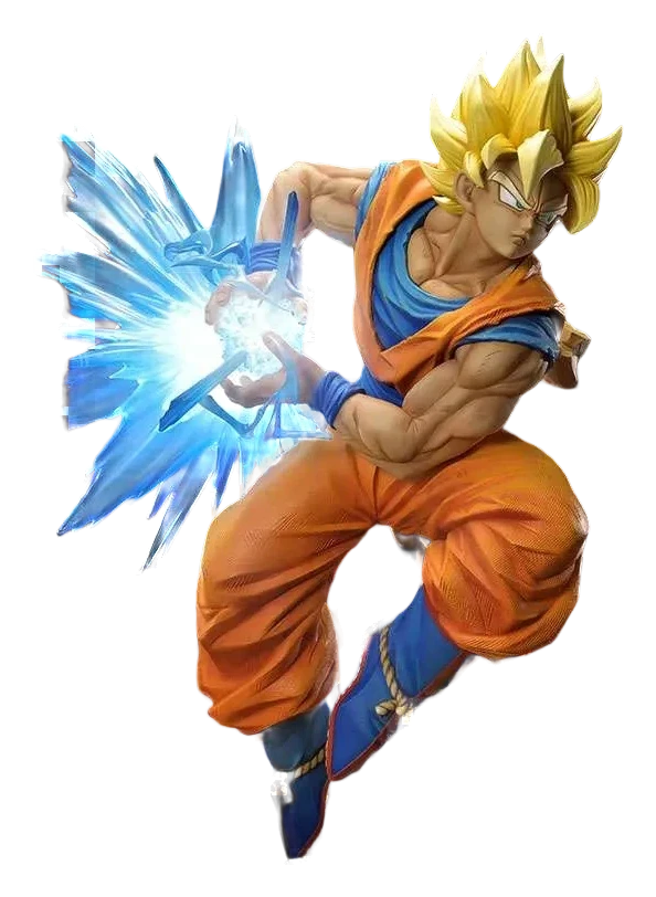 Statue Son Goku Super Saiyan 63 cm Dragon Ball Z (Prime 1 Studio x MegaHouse) – vue 5