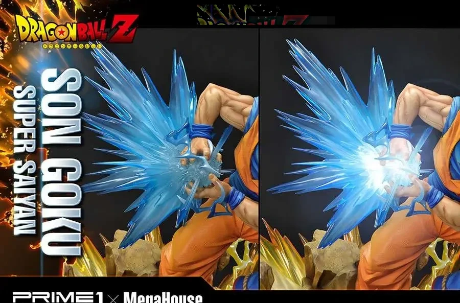 Statue Son Goku Super Saiyan 63 cm Dragon Ball Z (Prime 1 Studio x MegaHouse) – vue 8