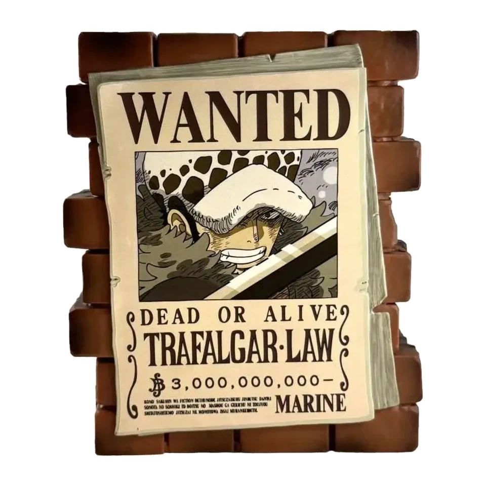 Tirelire avis de recherche Law – One Piece
