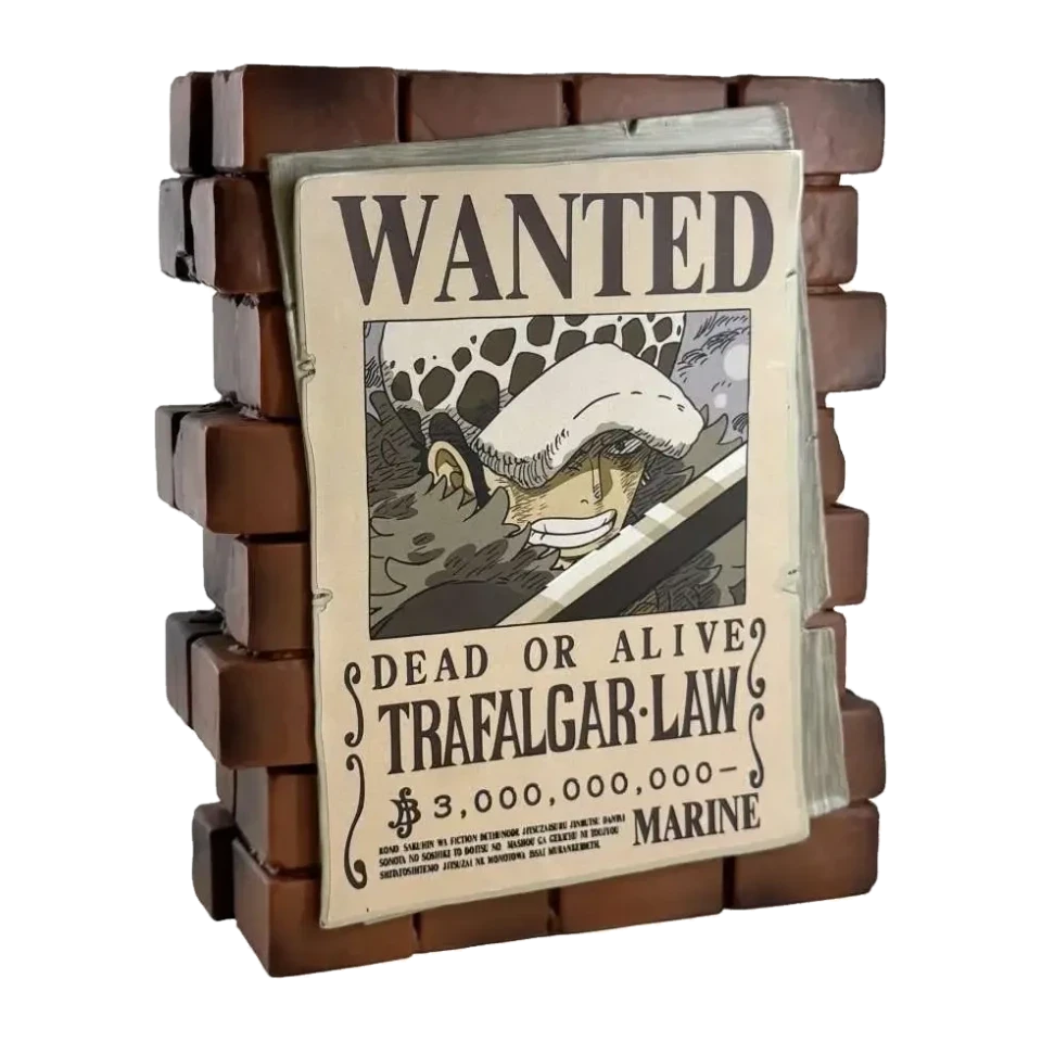 Tirelire avis de recherche Law – One Piece – vue 2