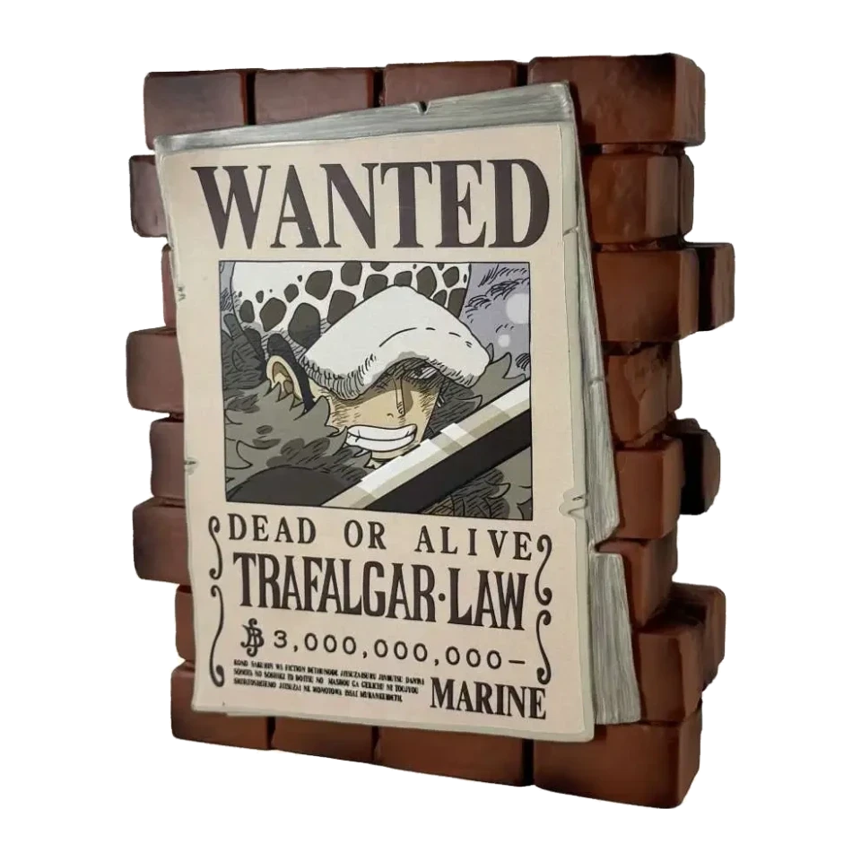Tirelire avis de recherche Law – One Piece – vue 3