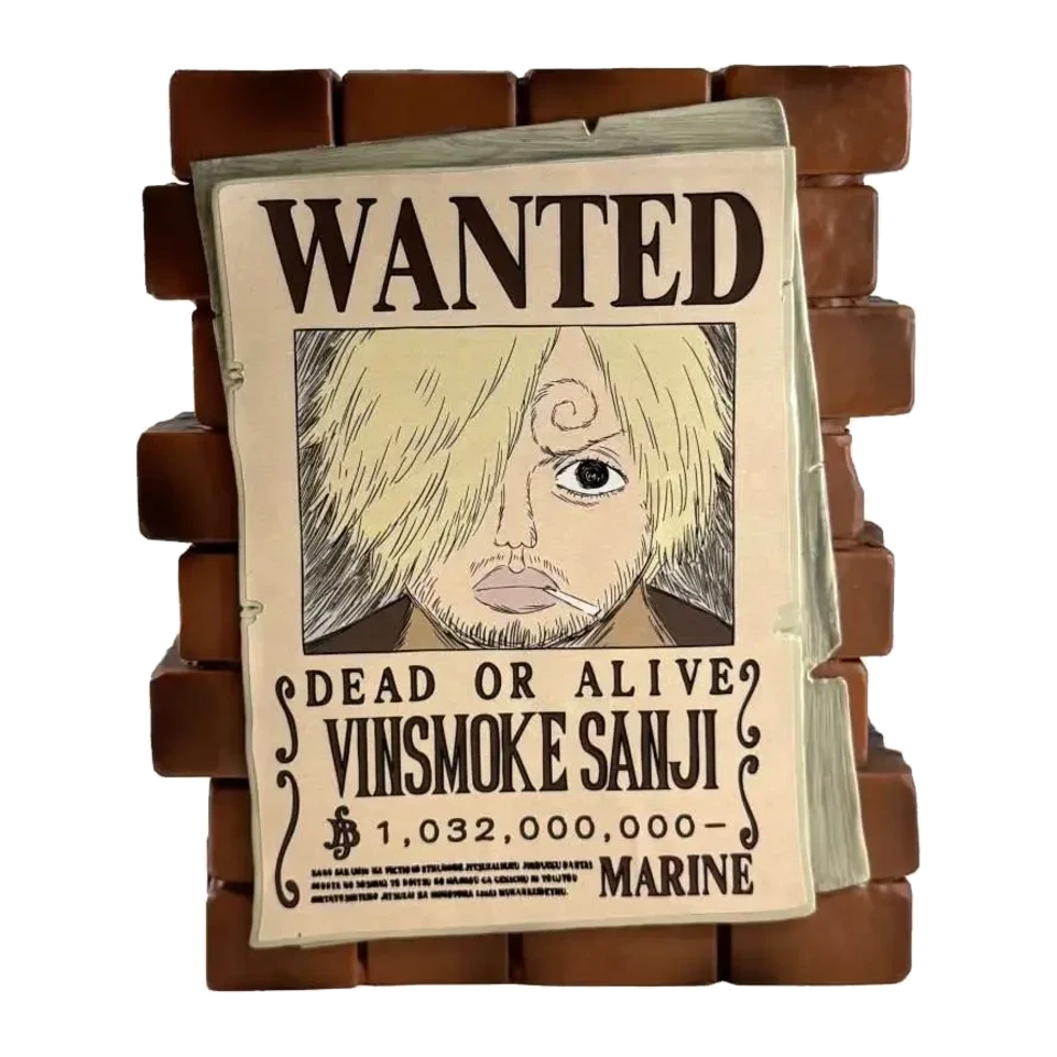 Tirelire avis de recherche Sanji – One Piece