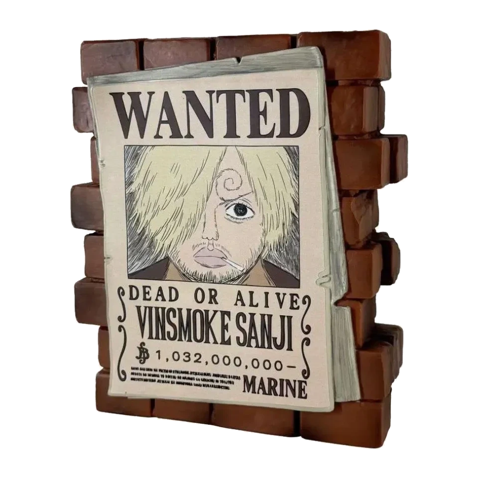 Tirelire avis de recherche Sanji – One Piece – vue 3