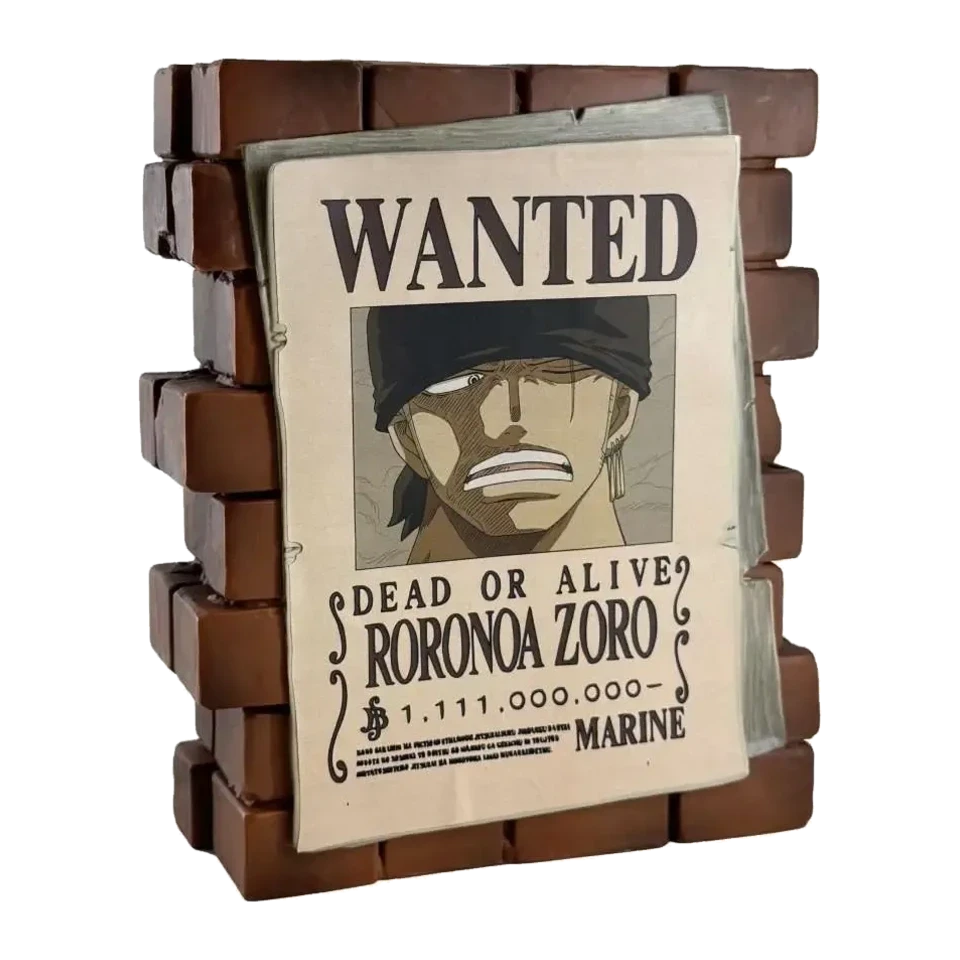 Tirelire avis de recherche Zoro – One Piece – vue 2