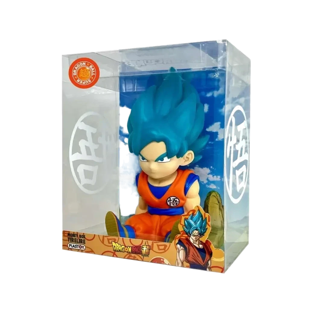 Tirelire Son Goku Super Saiyan Blue Dragon Ball Super (Plastoy) – vue 2