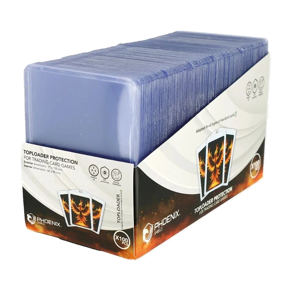 Toploaders 3" x 4" Clear Regular Phoenix Shield x100