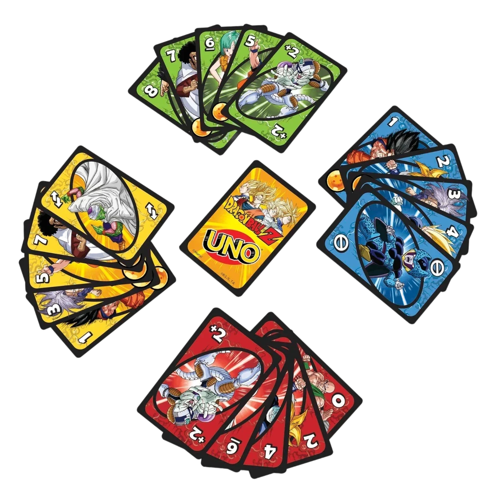 UNO Dragon Ball Z (Mattel) – contenu de la boîte